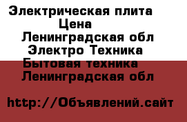 Электрическая плита  Hansa › Цена ­ 10 000 - Ленинградская обл. Электро-Техника » Бытовая техника   . Ленинградская обл.